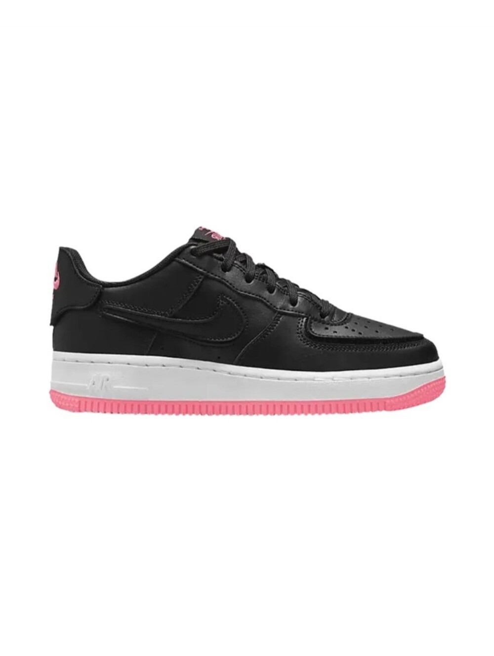 Nike Air Force 1/1 GS 'Black Hyper Pink'